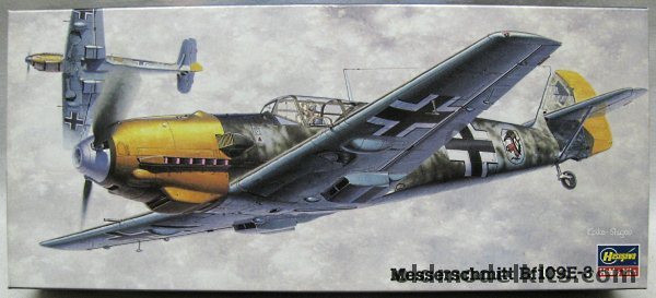 Hasegawa 1/72 Messerschmitt Bf-109 E-3 - JG51 Josef Priller / JG54 Ltn Waldemar Wubke / JG51 Heinz Bar / JG2 Kommandeur, AP8 plastic model kit